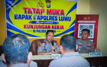 Kapolres Luwu Kunker ke Polsek Bajo dan Belopa, Tekankan Disiplin dan Pelayanan Humanis
