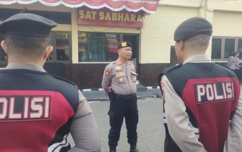 Polisi Harus Hadir untuk Warga, Ini Penekanan Kasat Samapta Polres Parepare kepada Personel