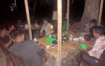 Polisi Bersama Masyarakat, Polsubsektor Tubo Sendana Ingatkan Warga Waspada Karhutla