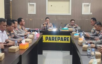 Tindak Lanjuti Commander Wish Kapolri dan Kapolda Sulsel, Kapolres Parepare Pimpin Rapat Pembentukan Pokja