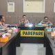 Tindak Lanjuti Commander Wish Kapolri dan Kapolda Sulsel, Kapolres Parepare Pimpin Rapat Pembentukan Pokja