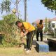 Wujud Polri Peduli Lingkungan, Polres Barru Gelar Kurvei di Alun-Alun Colli Pujie