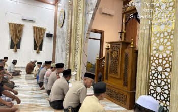 Subuh Keliling Di Masjid Nurul Iman, Kapolres Palopo Ajak Masyarakat Jaga Kamtibmas