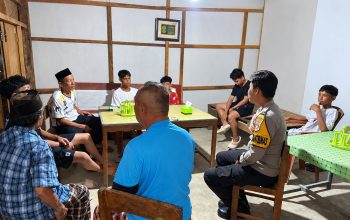 Polisi Hadir di Tengah Warga, Bhabinkamtibmas Polsubsektor Tubo Sendana Serap Aspirasi Soal Kamtibmas