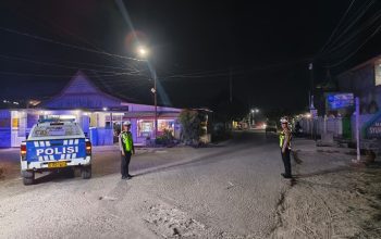 Tekan Pelanggaran dan Balap Liar, Satlantas Polres Majene Intensifkan Patroli Blue Light hingga Dini Hari