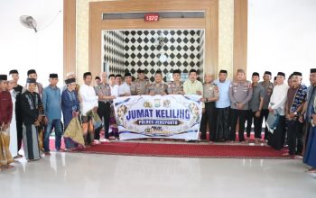 Dekatkan Diri dengan Masyarakat, Polres Jeneponto Gelar Jumat Keliling di Tiga Masjid