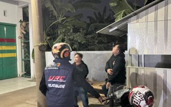Cegah Aksi Kriminalitas Malam Hari, Tim URC Sat Reskrim Polres Majene Sisir Permukiman dan Pesisir Baurung