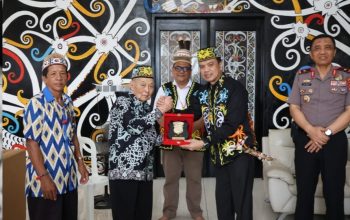 Kapolda Kaltara Perkuat Sinergi dengan Lembaga Adat Dayak, Jaga Kamtibmas Tetap Kondusif